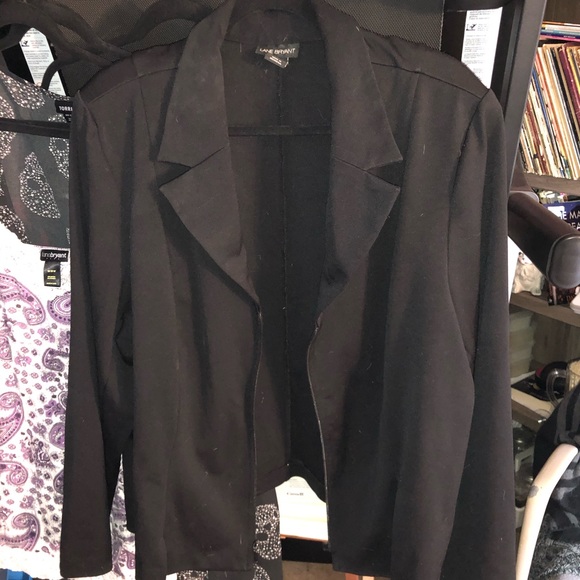 Lane Bryant Zippered Blazer - Picture 1 of 3